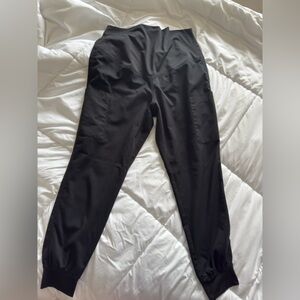 Med Couture Black Maternity Jogger Scrubs
